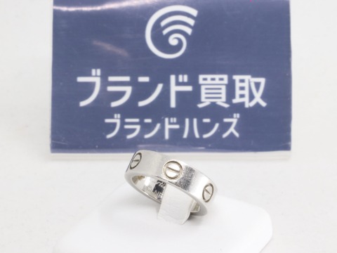 カルティエのラブリングダイヤ