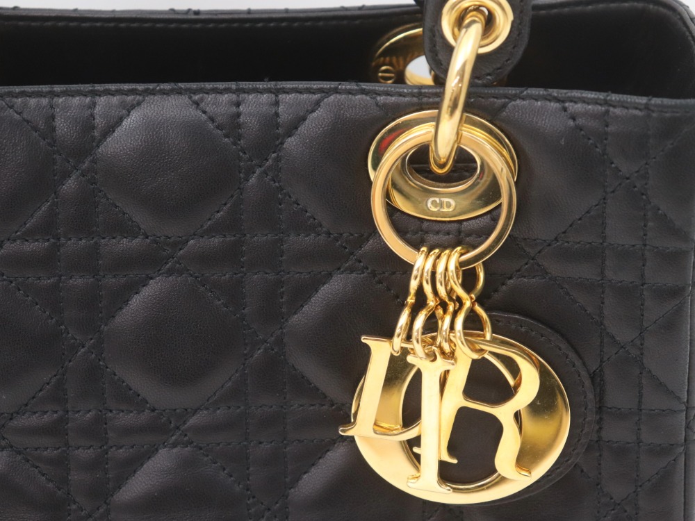 クリスチャンディオールレディディオールハンドバッグ金具