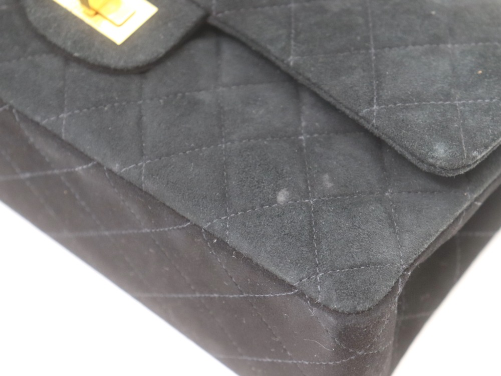 シャネル2.55チェーンショルダーバッグ角スレ