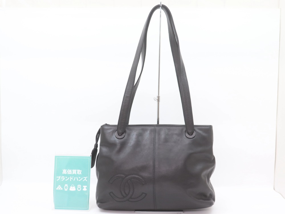 シャネルココマークトートバッグ全体図