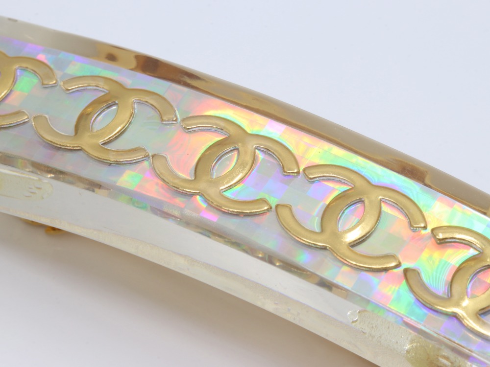 シャネルココマークバレッタ拡大図