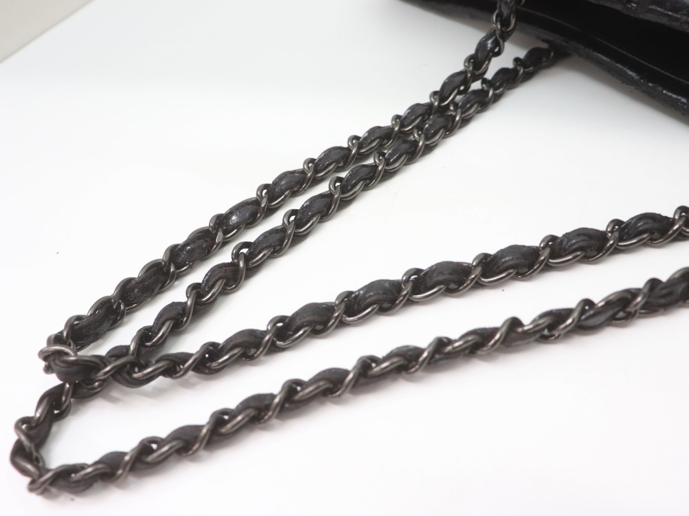 シャネルチョコバートートチェーンショルダー