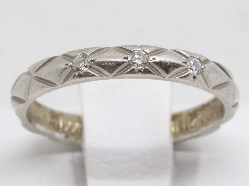 シャネルマトラッセ3Pダイヤリングアップ画像