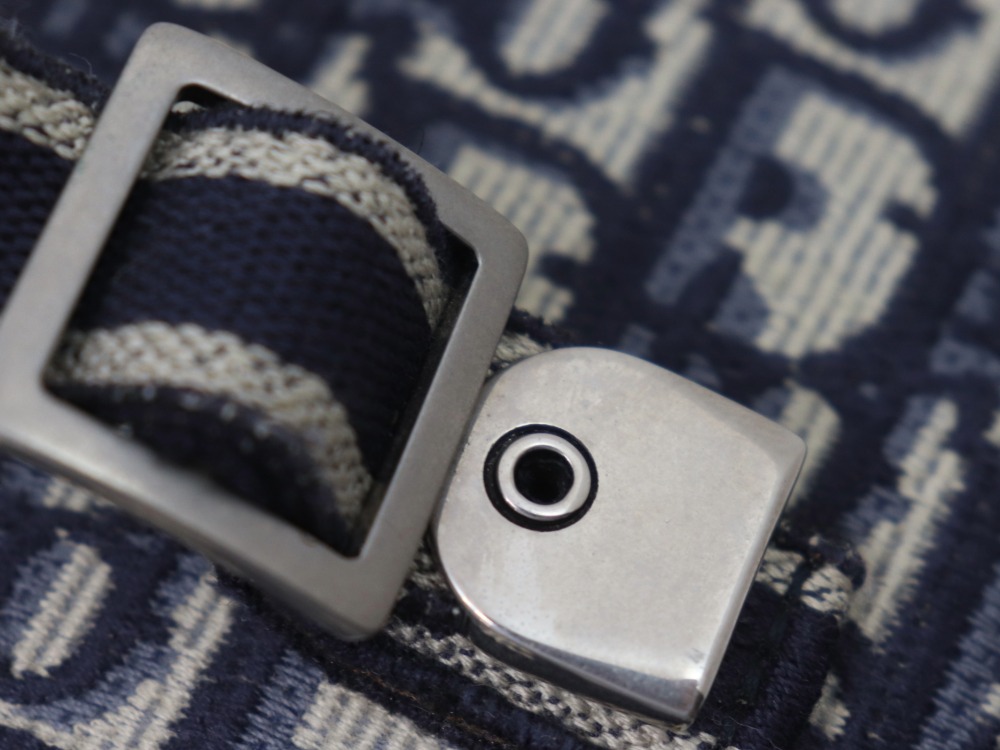 ディオールトロッター柄バニティハンドバッグ金具