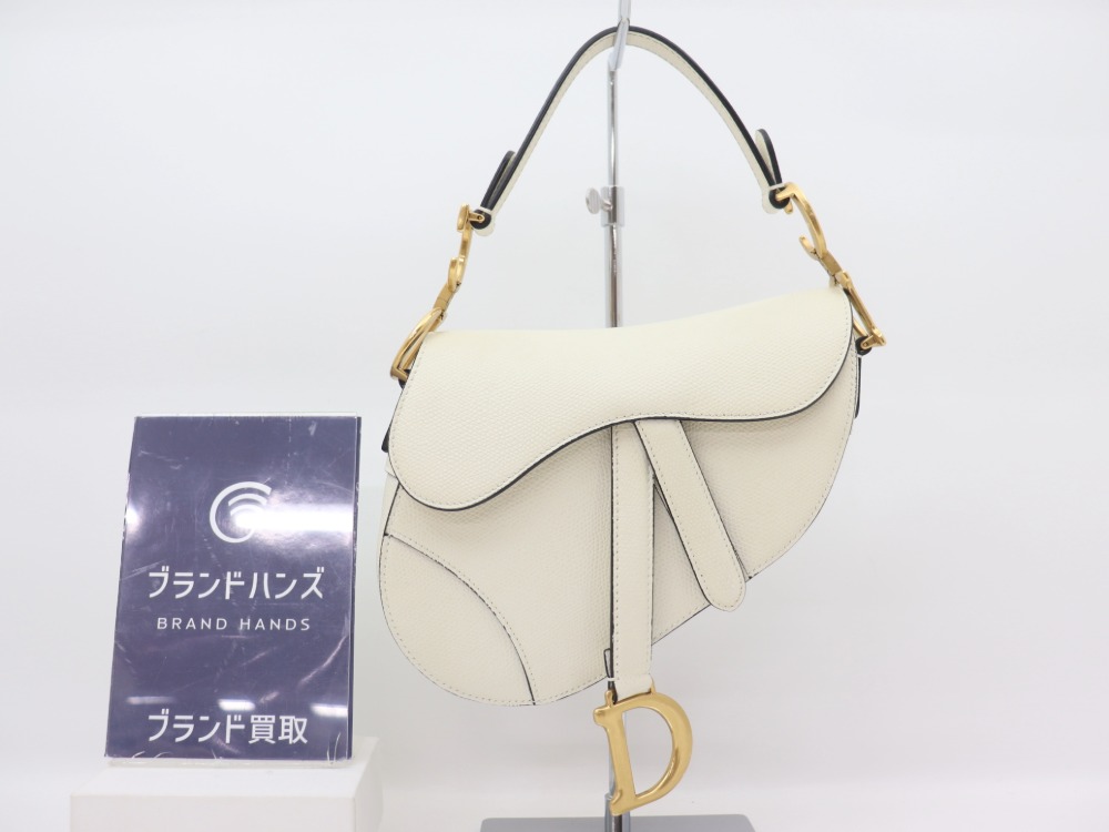 ディオールレザーサドルバッグ全体図