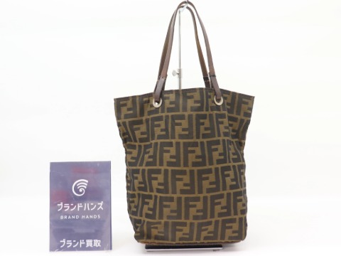 フェンディズッカ柄トートバッグ