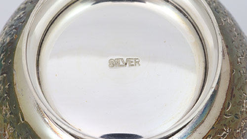 ブランドハンズではSILVERだけの刻印も買取します