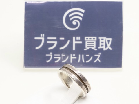 ボロボロの銀Ag925シルバーリング