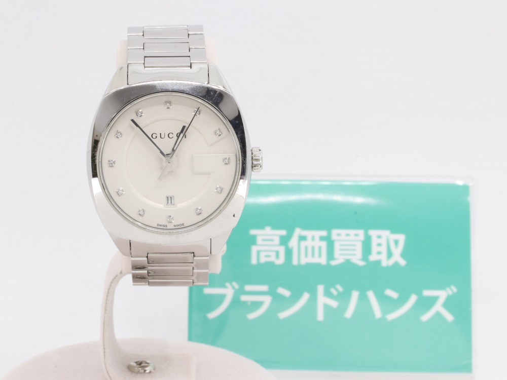 不動のグッチ142.5腕時計全体