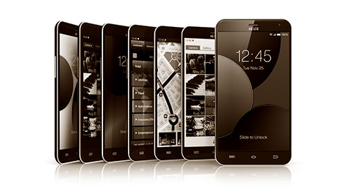 梅田のブランドハンズはスマートフォンの取り扱いの機種が多い