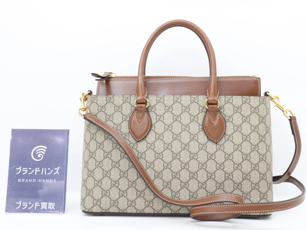GGスプリームハンドバッグ全体図