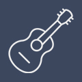 アコースティックギターのアイコン