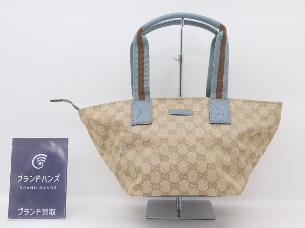 グッチのGGキャンバストートバッグ全体
