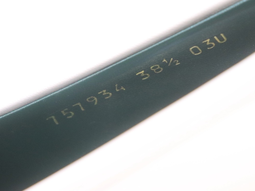 グッチのホースビットパンプス刻印