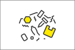 ゴミ屋敷のイメージアイコン