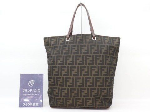 フェンディズッカ柄トートバッグ