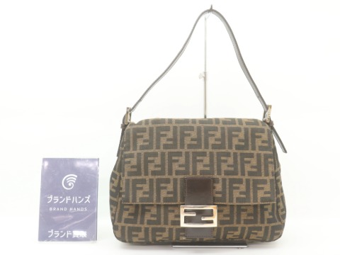 フェンディズッカ柄マンマバケット