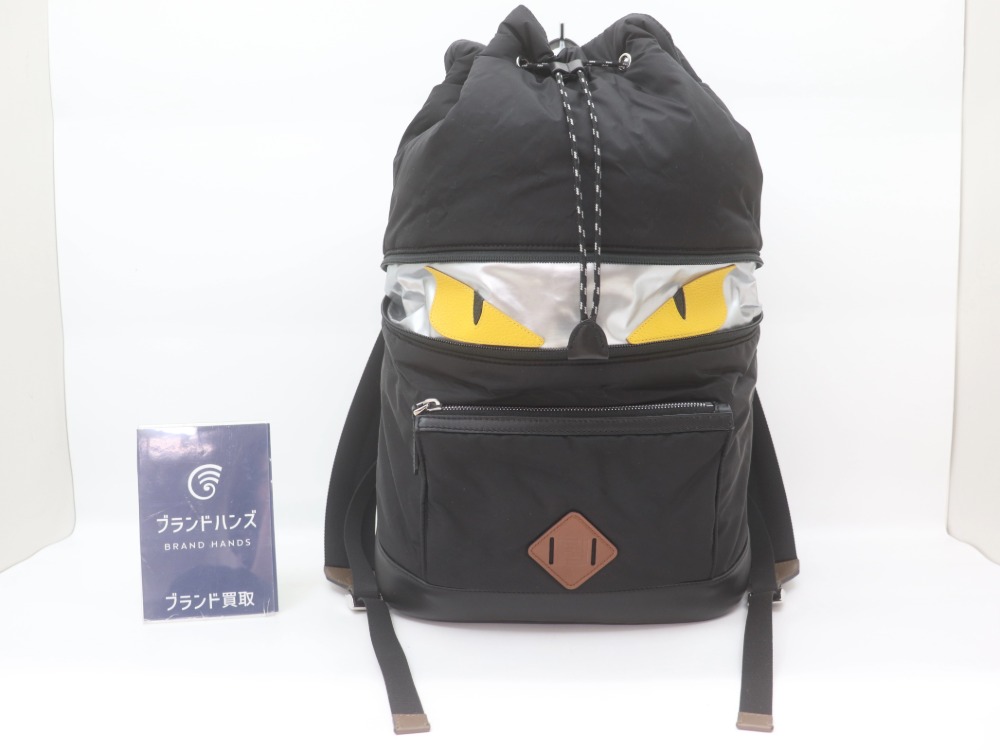 フェンディモンスターリュック全体