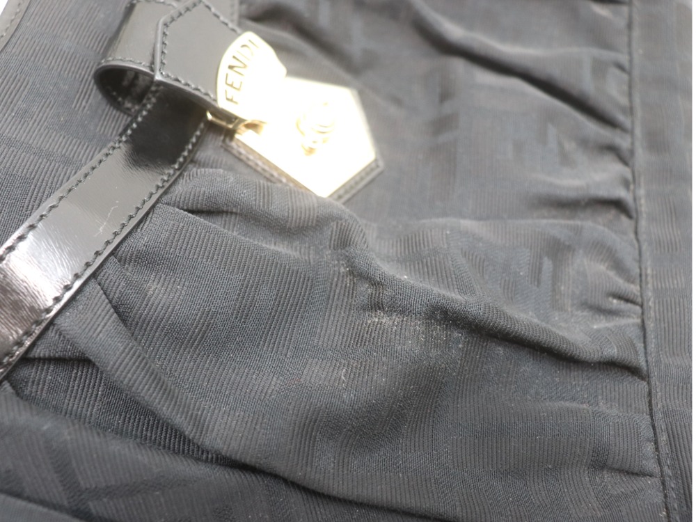 フェンディ布地トートバッグほつれ