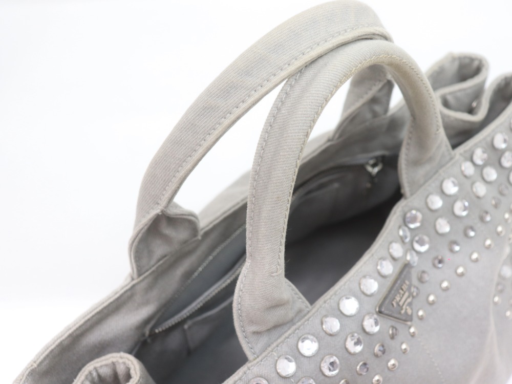 プラダカナパトートバッグ持ち手