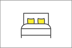 不用品のベッド