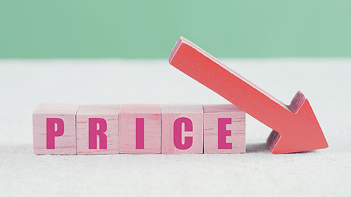 作業費用が安くつく