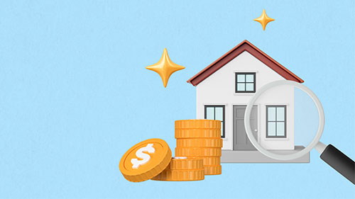 家とルーペとお金