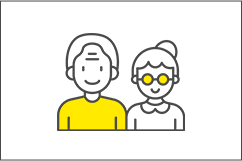 祖父母のアイコン