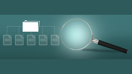 色んなフォルダとルーペ