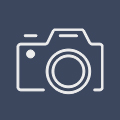 高級カメラのアイコン