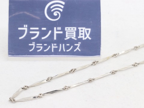 京都四条河原町店でPt850ネックレス3.2gを17,000円で買取しました！