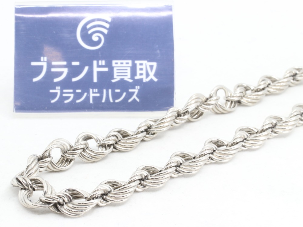 Pt850のネックレス全体