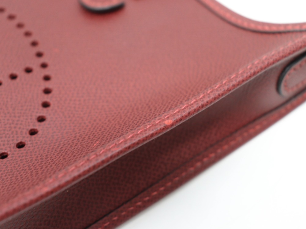 エルメスのエブリン傷部分