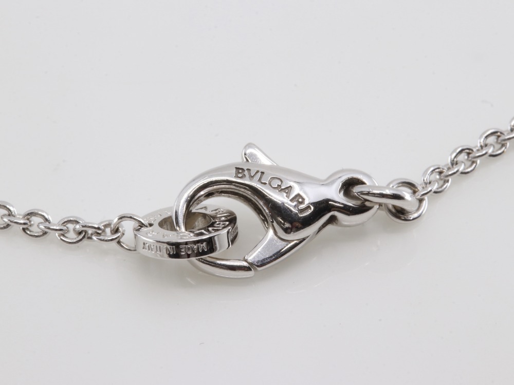 ブルガリエレメントネックレス刻印