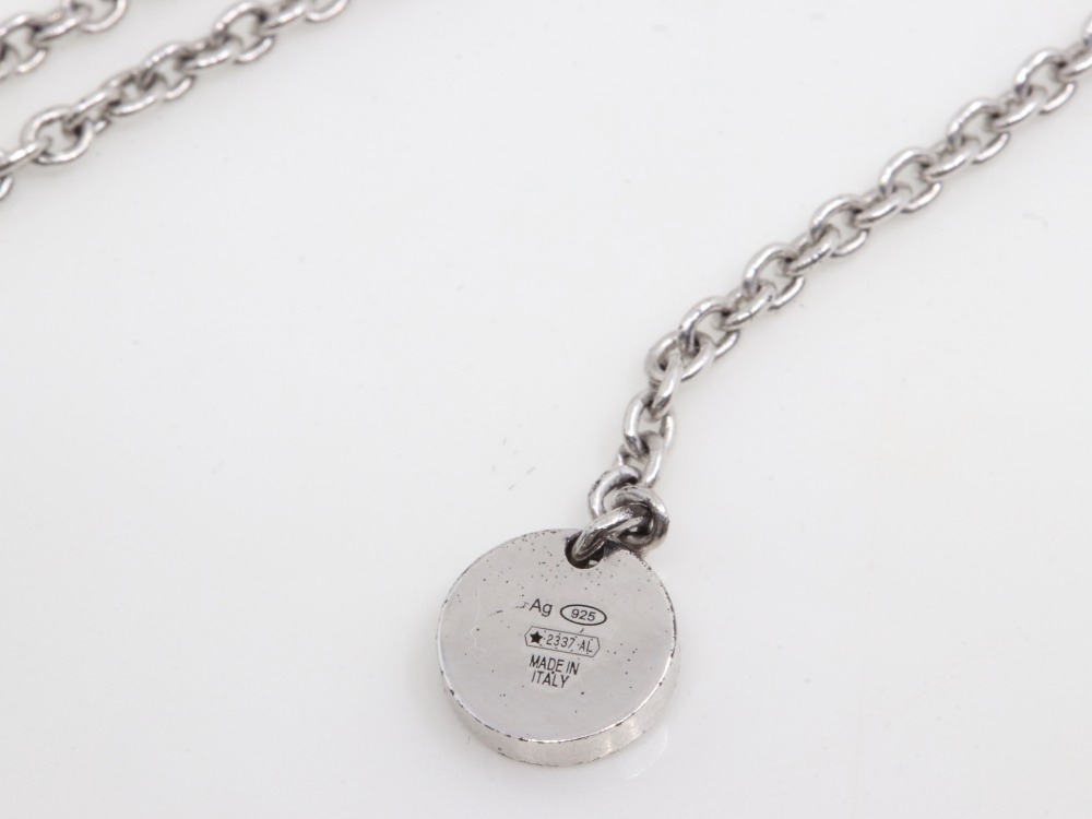 ブルガリビーゼロワンネックレス刻印