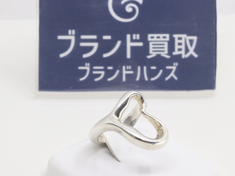 ブランドアクセサリー ティファニー オープンハートリング 8号 Tiffany 