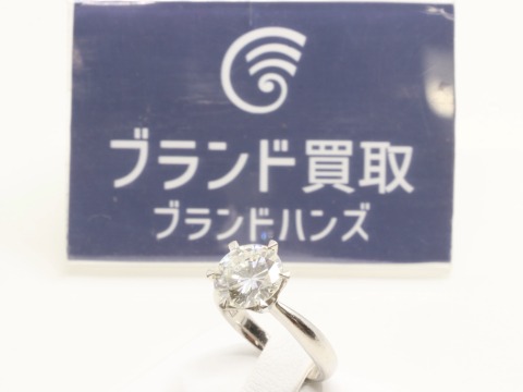福島店でPT900ダイヤモンドリングを24万円で買取しました！
