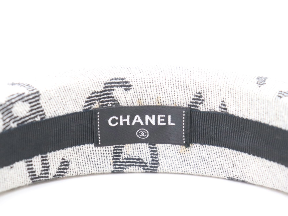 シャネルココマークカチューシャロゴ