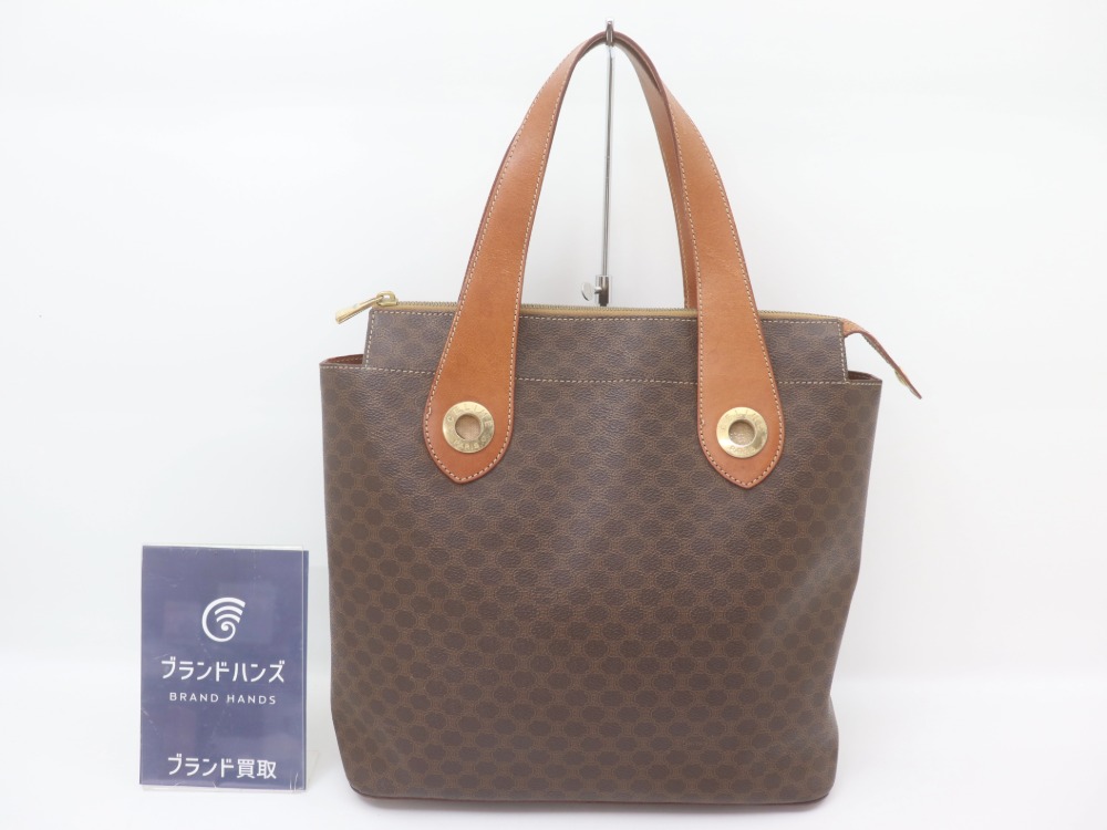 セリーヌマカダムトートバッグ全体