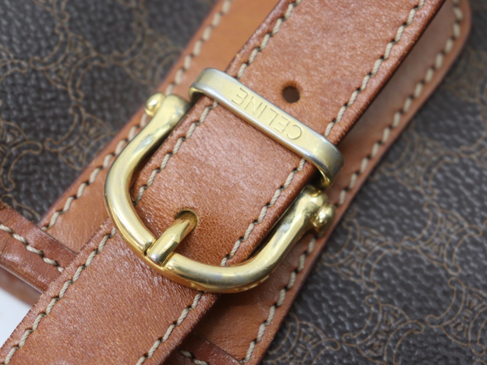 セリーヌマカダムハンドバッグ刻印