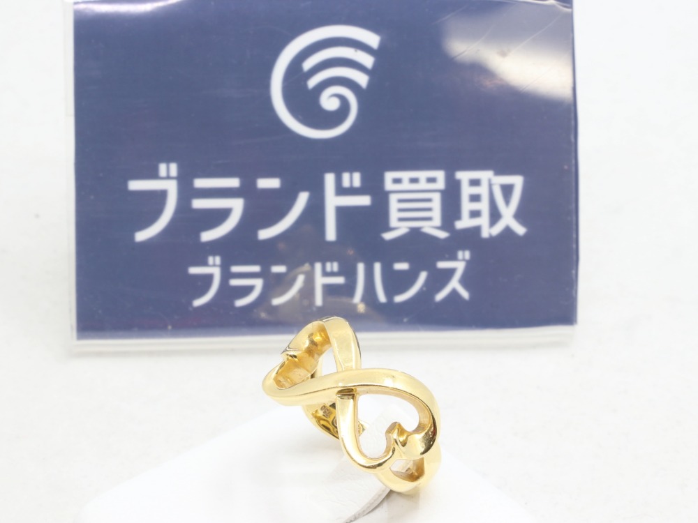 ティファニーリングK18全体