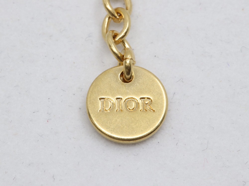 ディオールのネックレス刻印