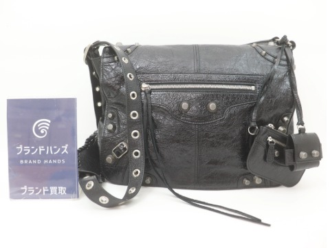 バレンシアガルカゴールバッグ