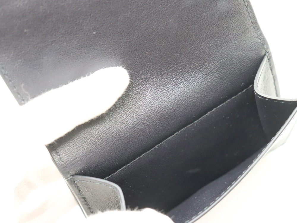 ボッテガヴェネタコンパクト財布コインケース内