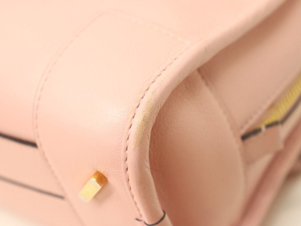 ロエベアマソナ23ピンク角スレ