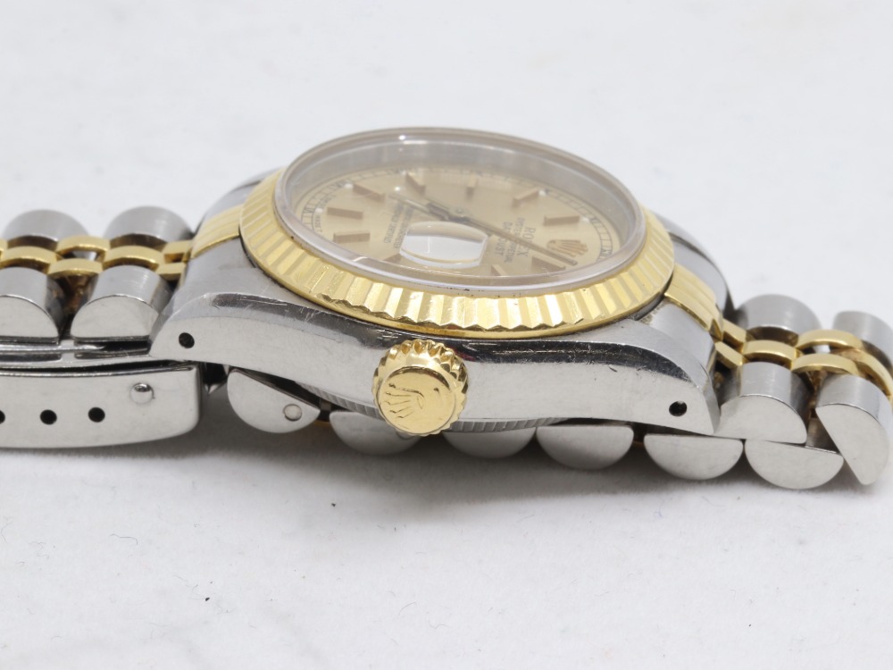 ロレックスデイトジャスト側面