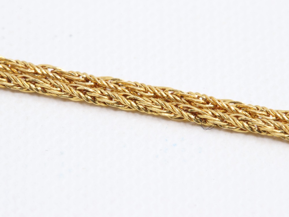 K18(18金)のネックレスチェーン