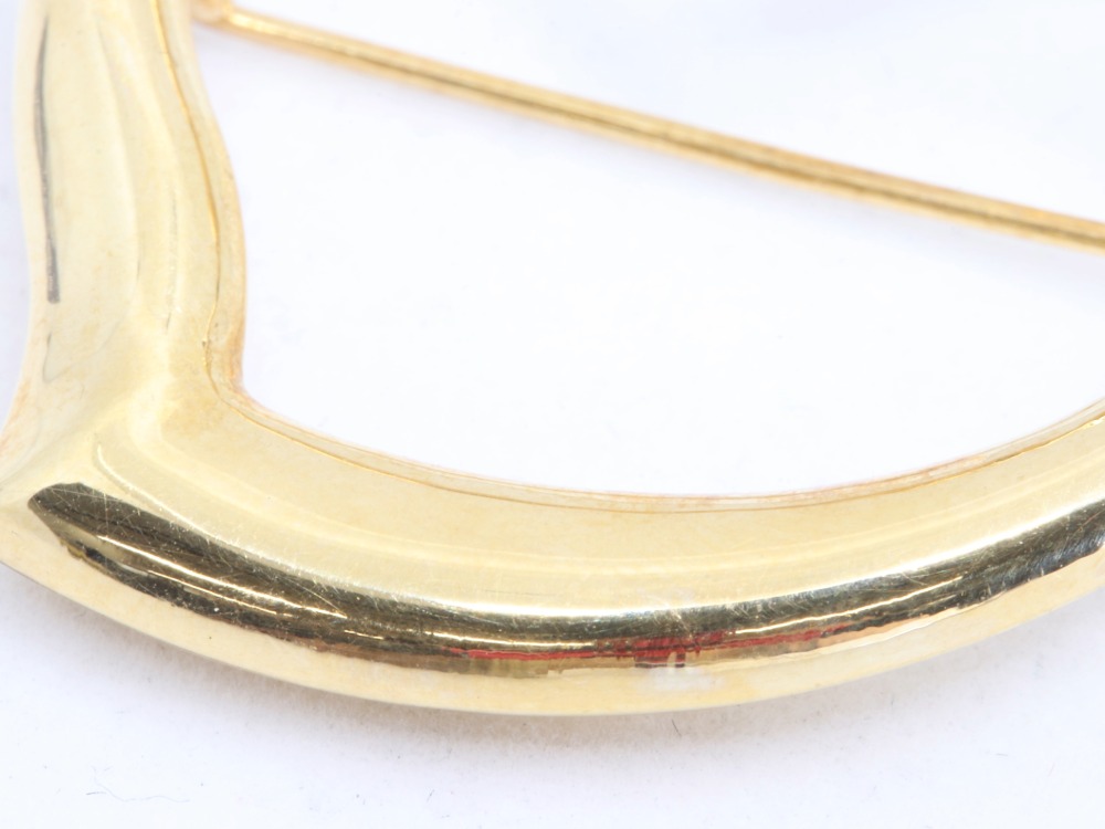 K18のハートブローチダメージ