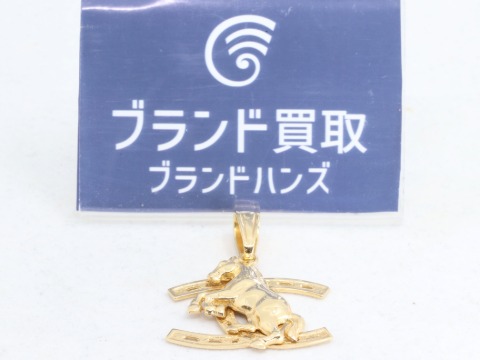 K18馬モチーフトップ