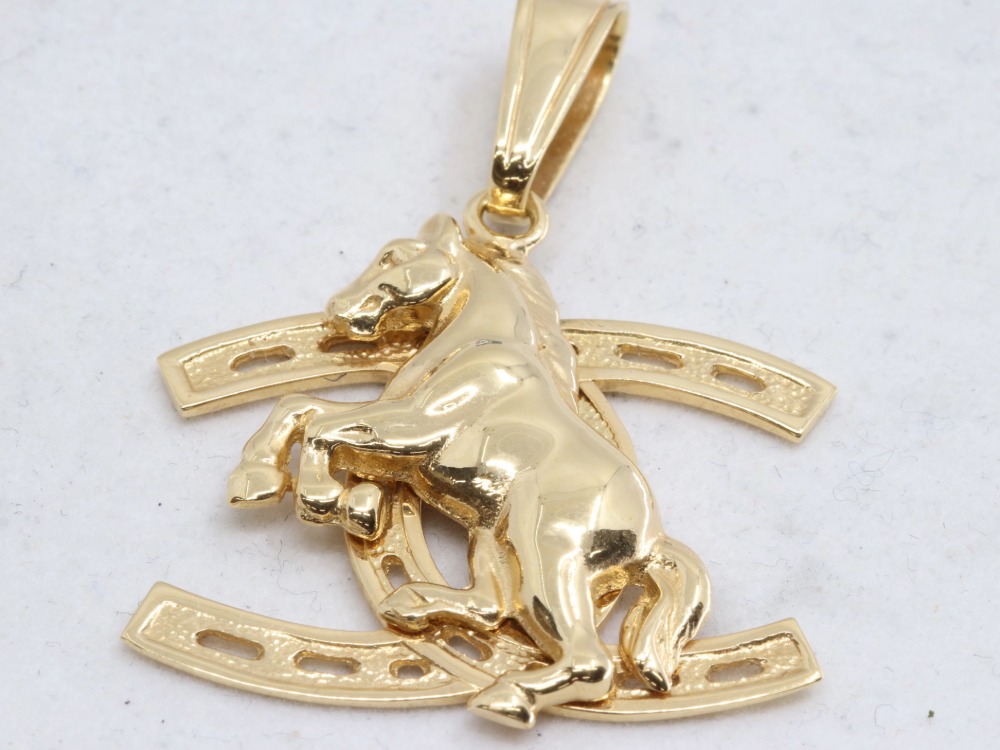 K18馬モチーフトップ表